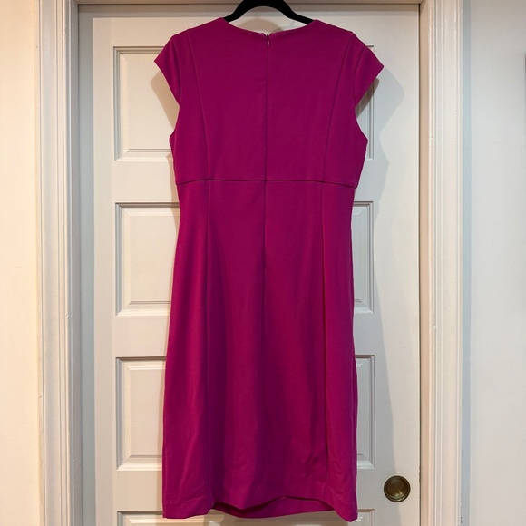 Tahari Magenta Dress, Size 10 - Picture 4 of 7